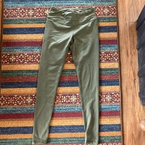 North Face Green Leggings